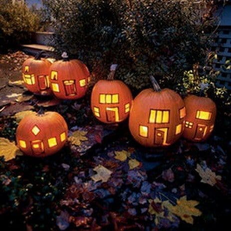 Classic Jack-o-Lantern Carving A classic and scary Jack-o-Lantern carved pumpkin