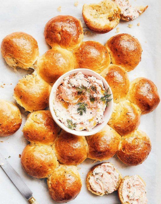 Smoked Salmon Pate With Tear & Share Brioche Buns Smoked Salmon Pate With Tear & Share Brioche Buns