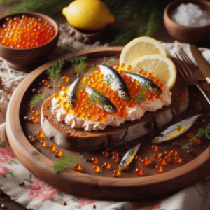 Lemon Butter Smelt Roe Lemon Butter Smelt Roe