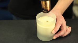 Candle wax removal wit hair dryer Candle wax removal wit hair dryer