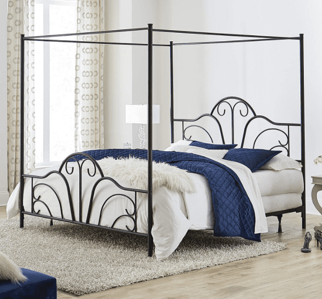 Hillsdale Furniture Hillsdale Dover King Canopy Bed Hillsdale Furniture Hillsdale Dover King Canopy Bed