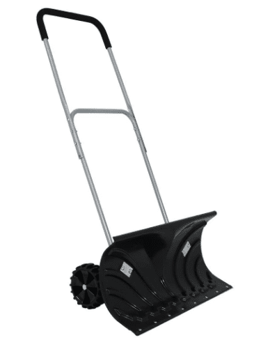 CASL Brands Heavy-Duty Rolling Snow Pusher CASL Brands Heavy-Duty Rolling Snow Pusher