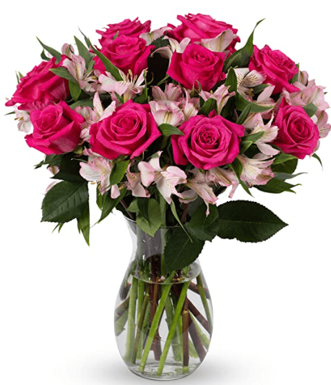 Charming Roses and Alstroemeria Charming Roses and Alstroemeria