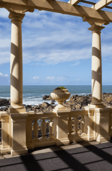 Columned pergola Columned pergola