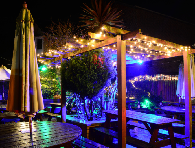 Light up your pergola Light up your pergola