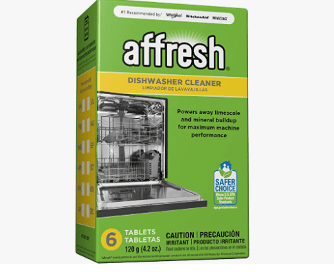 Affresh Dishwasher Cleaner, Helps Remove Limescale and Odor-Causing Residue, 6 Tablets Affresh Dishwasher Cleaner, Helps Remove Limescale and Odor-Causing Residue, 6 Tablets