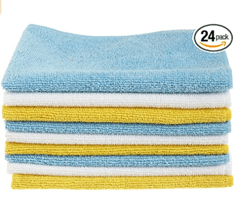 Amazon Basics Microfiber Cleaning Cloths Amazon Basics Microfiber Cleaning Cloths
