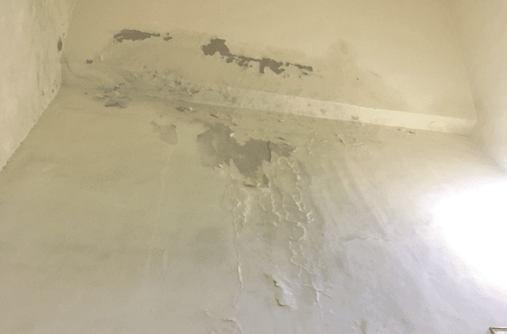 Water Damage On Wall Water Damage On Wall