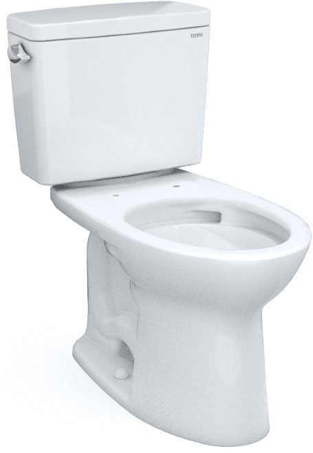 TOTO Drake Two-Piece Elongated 1.6 GPF Universal Height TORNADO FLUSH Toilet TOTO Drake Two-Piece Elongated 1.6 GPF Universal Height TORNADO FLUSH Toilet