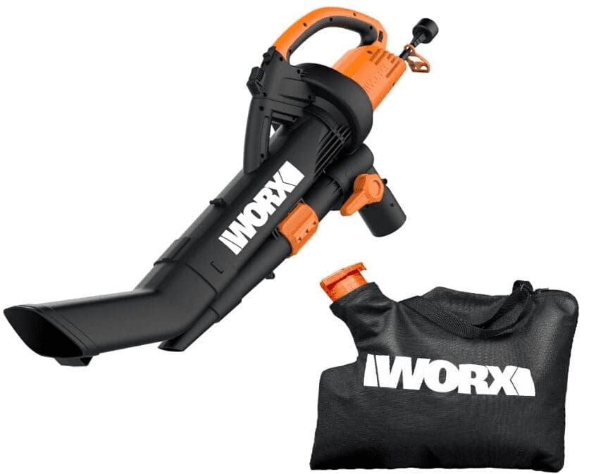 WORX WG509 12 Amp TRIVAC 3-in-1 WORX WG509 12 Amp TRIVAC 3-in-1 Leaf Blower, Vacuum, and Mulcher