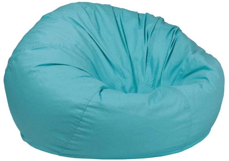 Flash Furniture Oversized Solid Mint Green Bean Bag Chair Flash Furniture Oversized Solid Mint Green Bean Bag Chair