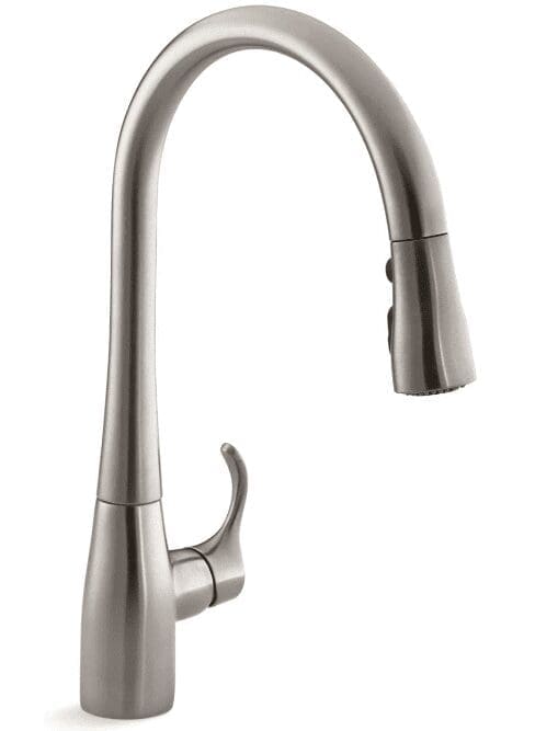 KOHLER 596-VS Simplice, 3-Spray, Kitchen Sink Faucet KOHLER 596-VS Simplice, 3-Spray, Kitchen Sink Faucet