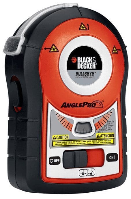 BLACK+DECKER BullsEye Auto-Leveling Laser with AnglePro (BDL170) BLACK+DECKER BullsEye Auto-Leveling Laser with AnglePro (BDL170)
