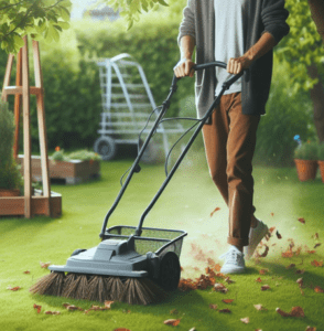 Sweeper A Greenworks Sweeper tool