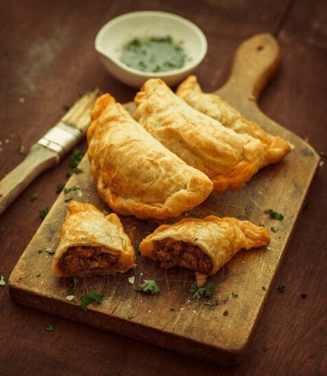 Chorizo and Mushroom Empanadas