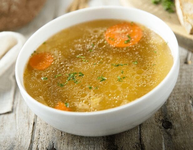 Chicken broth Chicken broth