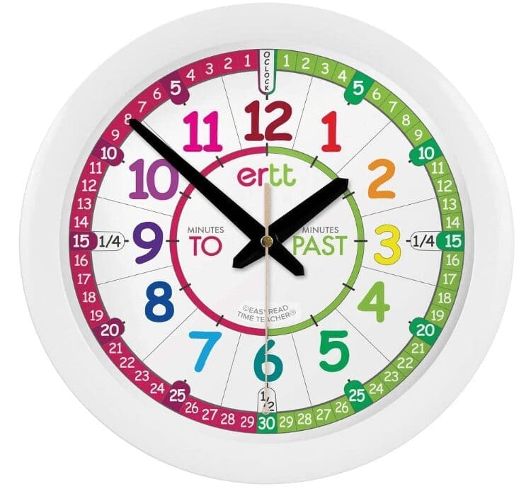 EasyRead time teacher Children's Wall Clock EasyRead time teacher Children's Wall Clock
