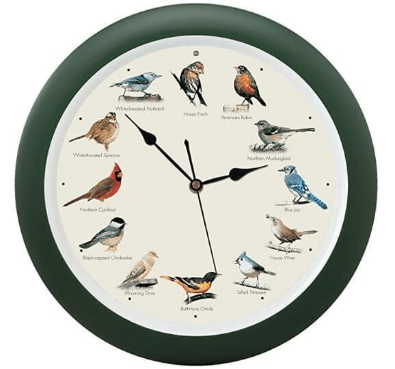 Mark Feldstein and Associate's Original Singing Bird Wall Clock Mark Feldstein and Associate's Original Singing Bird Wall Clock