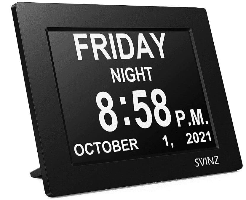 SVINZ Newest 5 Alarms Dementia Clock SVINZ Newest 5 Alarms Dementia Clock