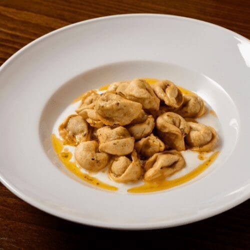 Turkish Manti Vegetarian Style