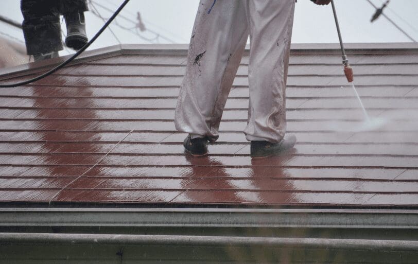 pressure washing of the roof pressure washing of the roof