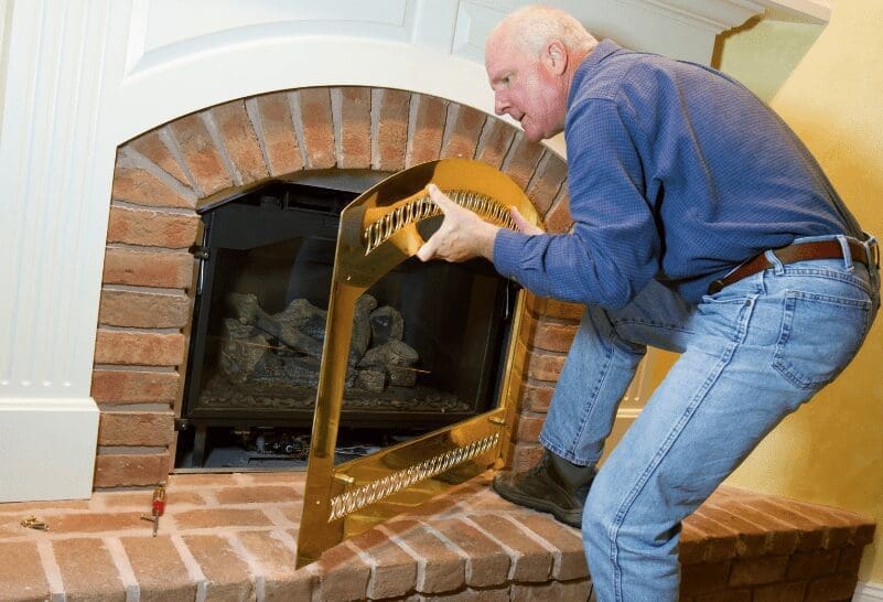 quick fireplace makeover quick fireplace makeover