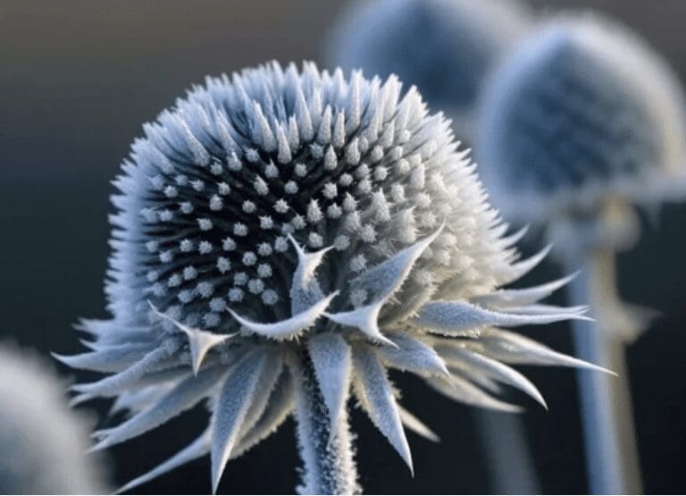 Globe Thistle Close up Globe Thistle Close up
