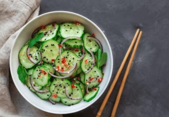 Asian Cucumber Salad Asian Cucumber Salad