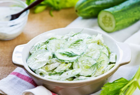 Creamy Cucumber Salad Creamy Cucumber Salad