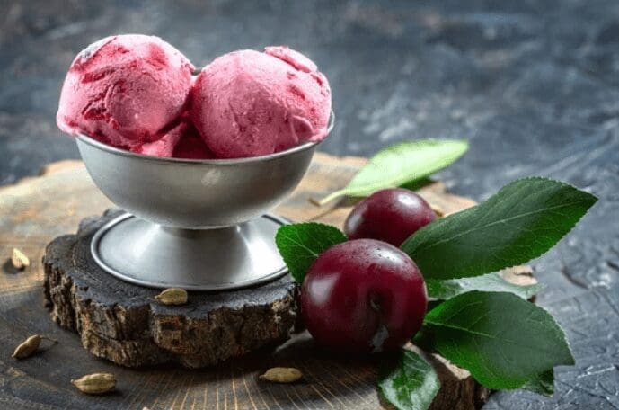 Flavored Ice Recipes for Summer Colorful homemade flavored ice recipes with fruit, herbs, and frozen summer desserts