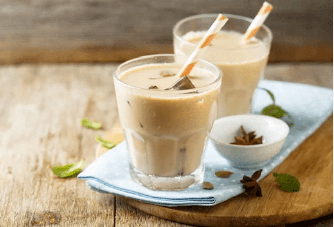 Spiced Chai Ice Spiced chai ice cream with warm tea spices