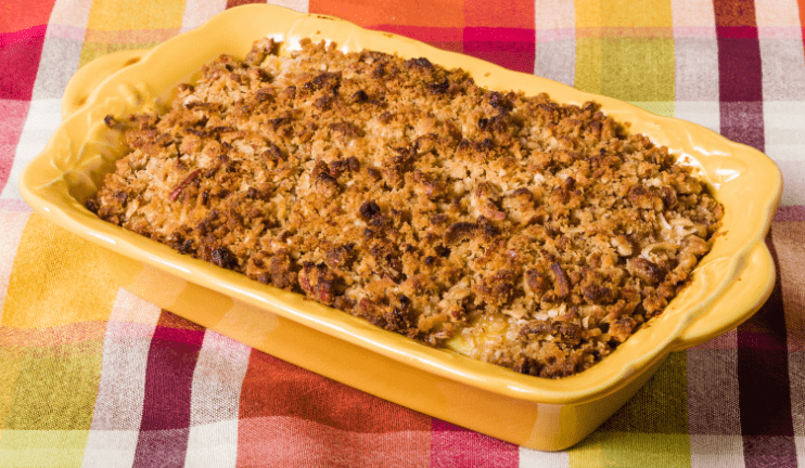 Spiced Sweet Potato Casserole with Oat Streusel Spiced Sweet Potato Casserole with Oat Streusel