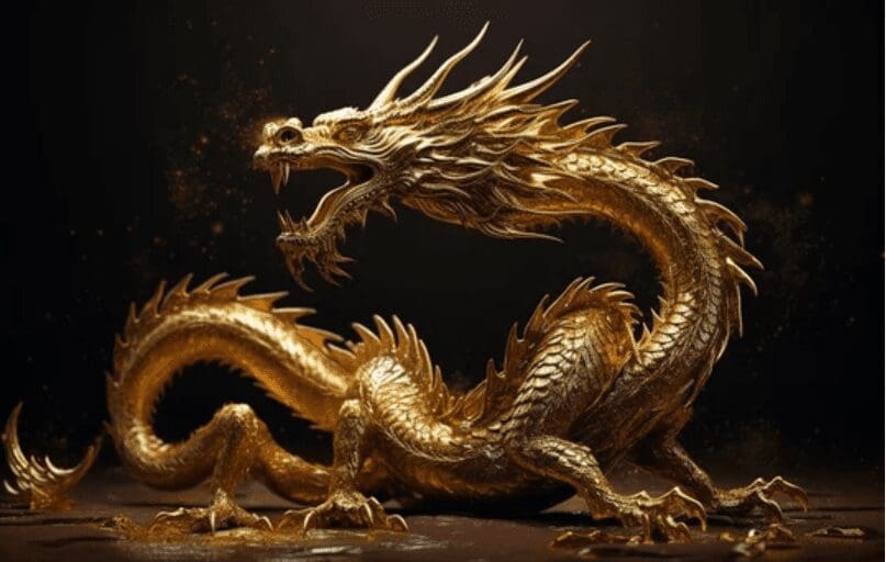 dragon statue dragon statue