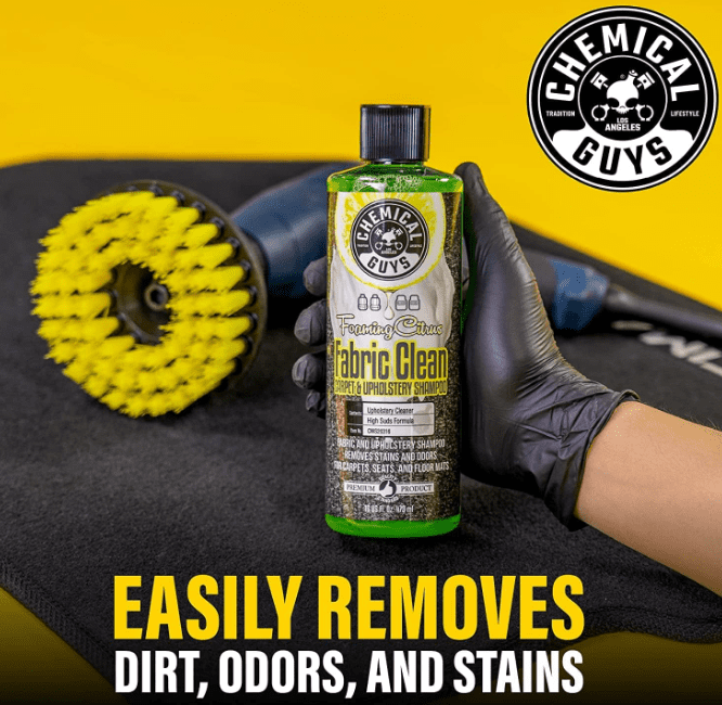 Chemical Guys Fabric Clean Carpet and Upholstery Shampoo Chemical Guys Fabric Clean Carpet and Upholstery Shampoo