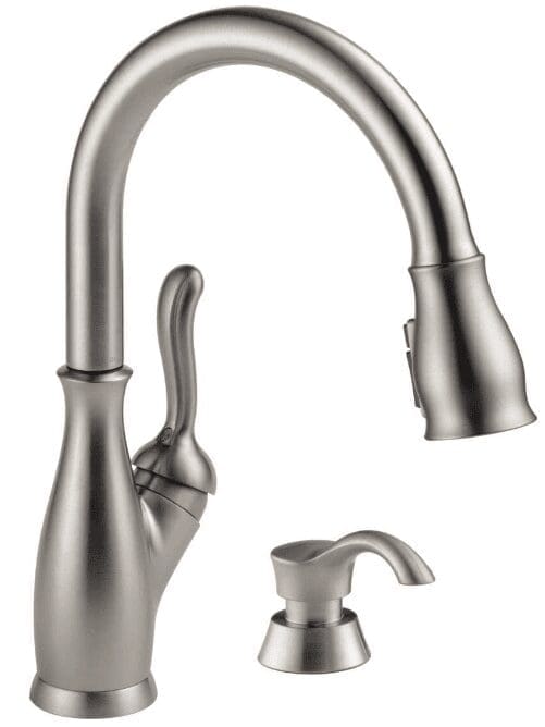 Delta Faucet Leland Single-Handle Kitchen Sink Faucet with Pull Down Sprayer Delta Faucet Leland Single-Handle Kitchen Sink Faucet with Pull Down Sprayer