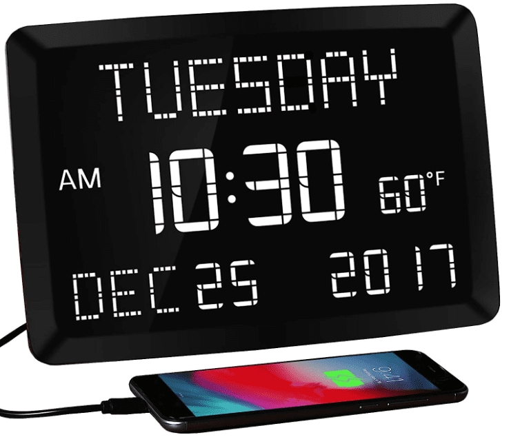 Mesqool 11.5” Digital Wall Clock Mesqool 11.5” Digital Wall Clock