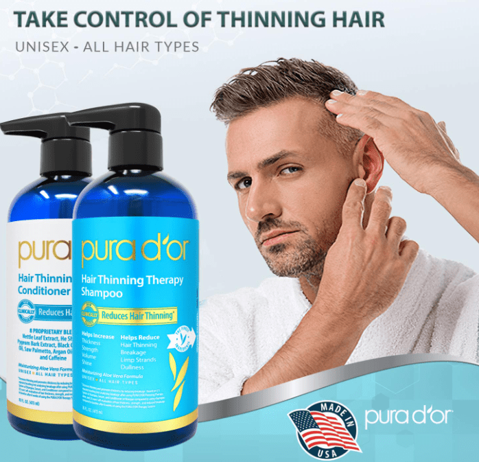 PURA D'OR Hair Thinning Therapy Shampoo PURA D'OR Hair Thinning Therapy Shampoo