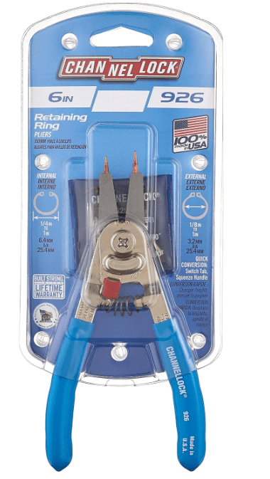 Snap Ring Pliers Snap ring pliers with tiny tips.