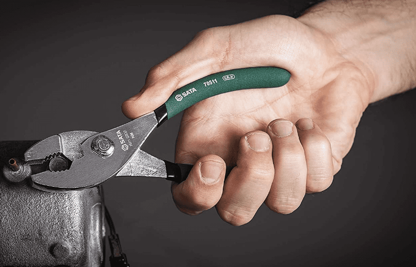 Slip Joint Pliers A pair of standard slip joint pliers.