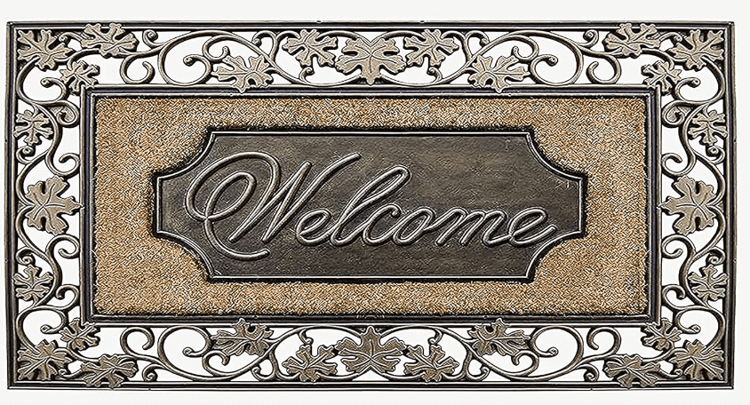 A1HC Natural Coir and Rubber Door Mat A1HC Natural Coir and Rubber Door Mat