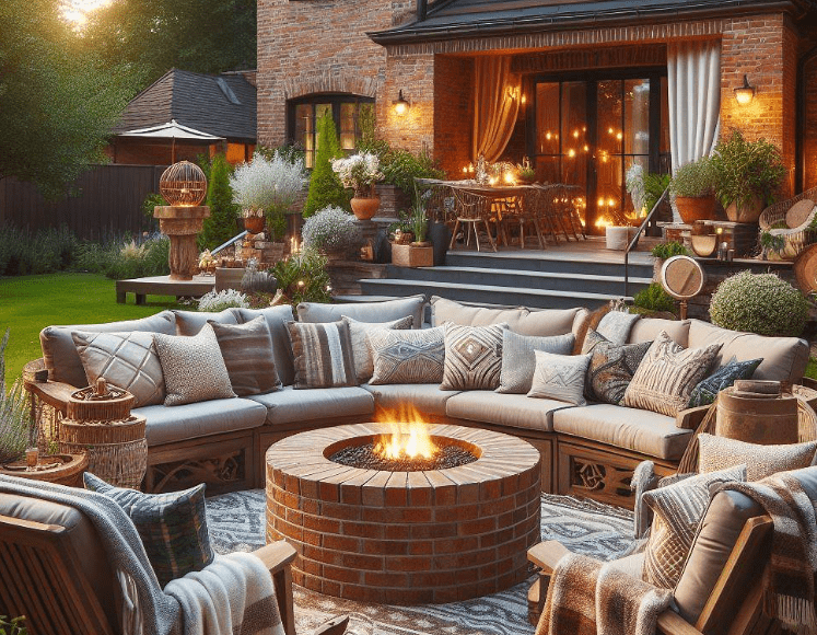 Brick Fire Pit Brick Fire Pit