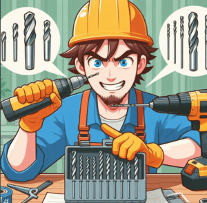 Step 2: Choose the correct drill bit Choosing the correct drill bit size for a pilot hole
