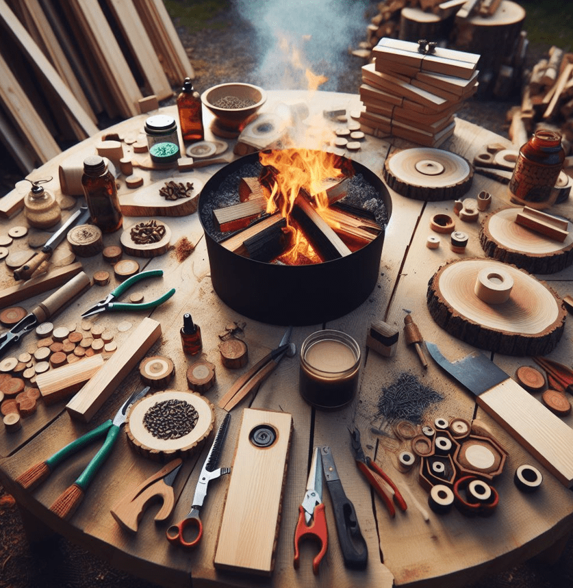DIY Wood Burning Fire Pit DIY Wood Burning Fire Pit