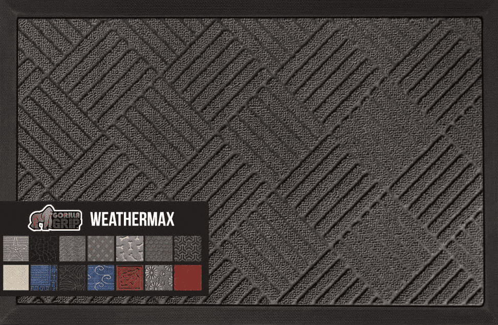 Gorilla Grip All-Season WeatherMax Doormat Gorilla Grip All-Season WeatherMax Doormat