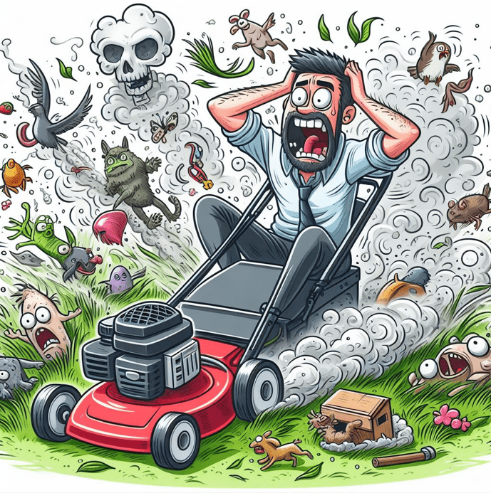 Lawn Mower Fail Lawn Mower Fail