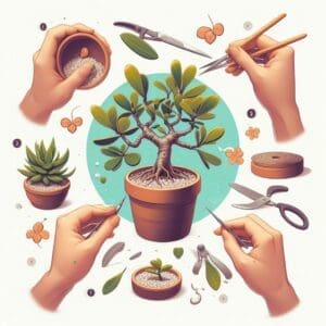 Keiki Separation and Repotting Keiki Separation and Repotting