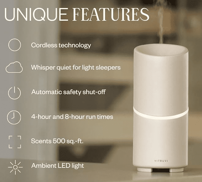 Vitruvi Move Cordless Diffuser Vitruvi Move Cordless Diffuser