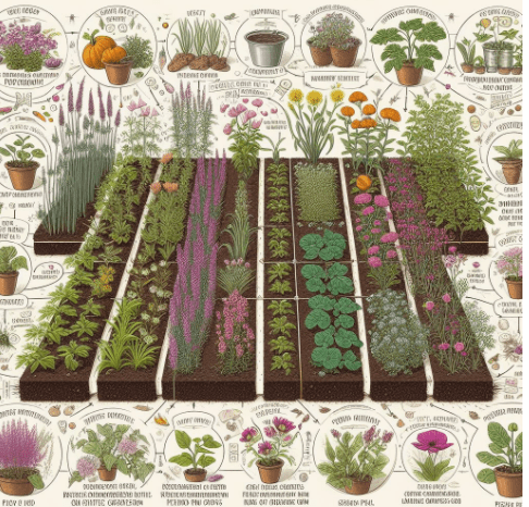 Companion Planting in garden Companion Planting in garden