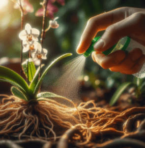 Fertilizing Orchid Fertilizing Orchid