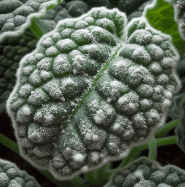 Powdery Mildew on Lemon Cucumbers Powdery Mildew on Lemon Cucumbers